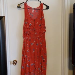 Bright pattern dress